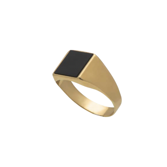 The Theo Gold Signet Ring